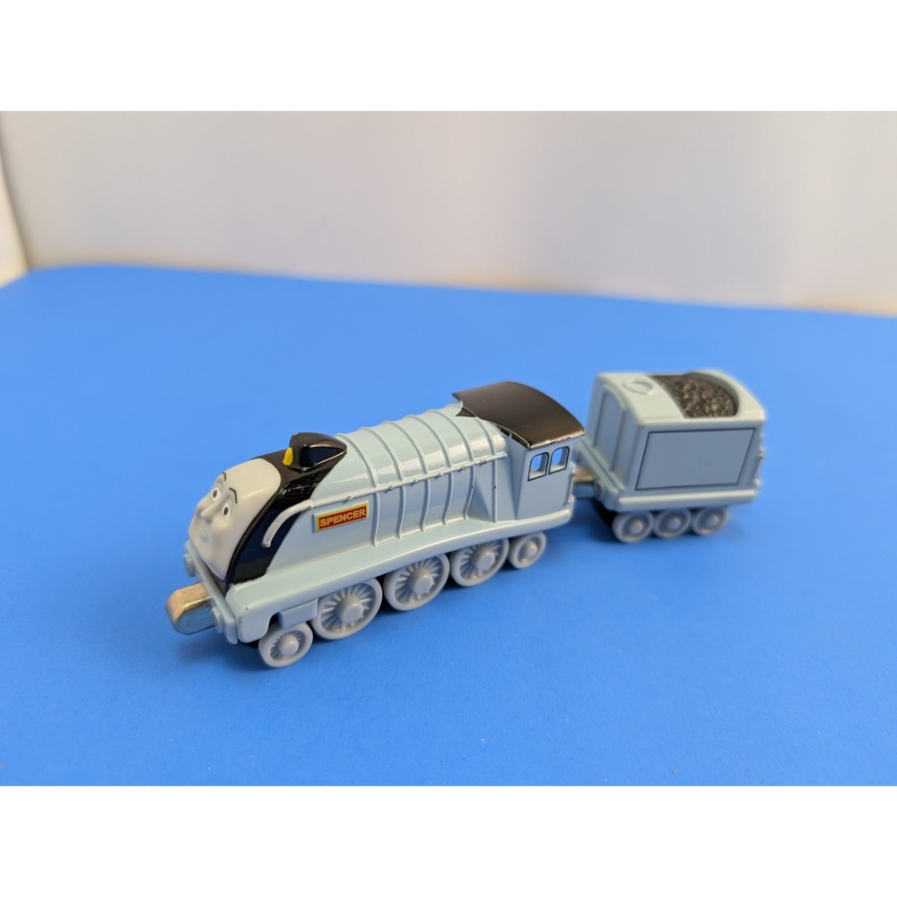 Thomas the Train Tank Engine Spencer & Tender Diecast Metal Gullane 2004